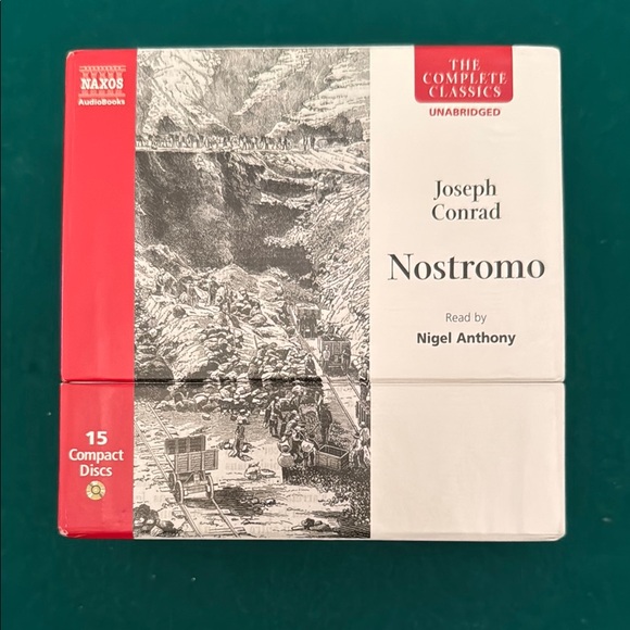 Naxios Audiobooks Other - Joseph Conrad's Nostromo Audiobook CD Set (OLCC)